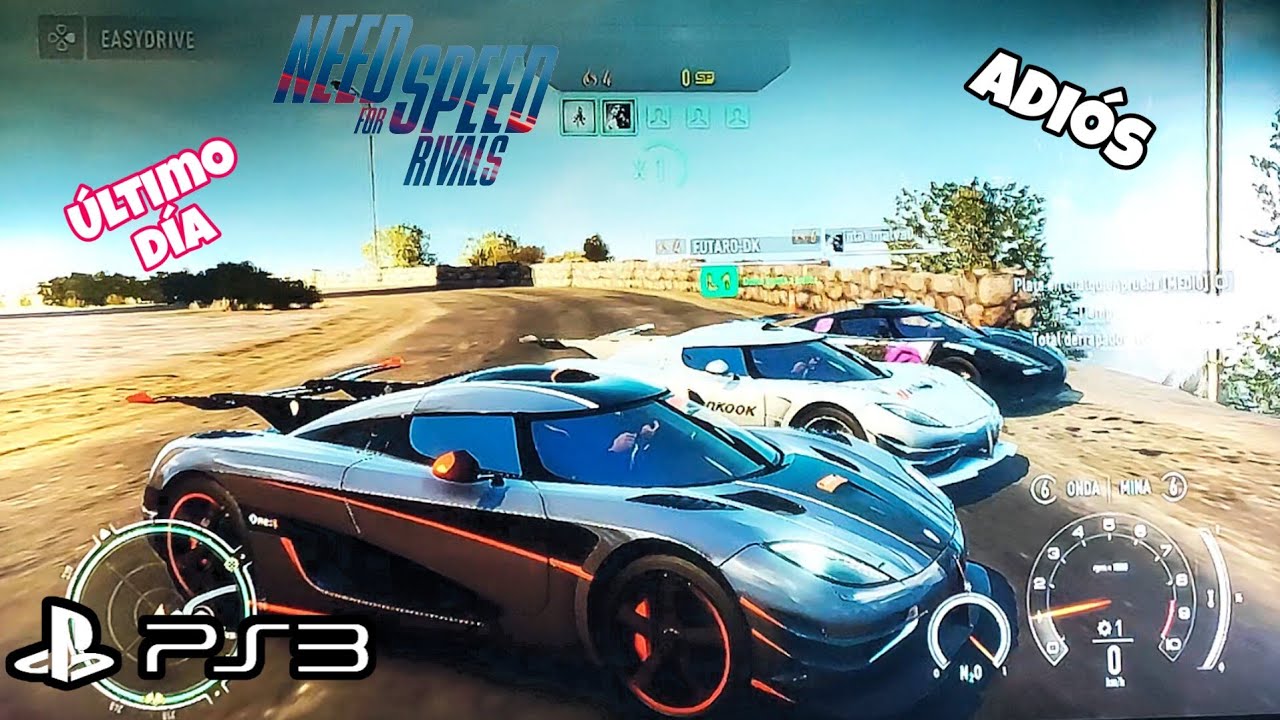 Adiós Need for Speed Rivals Online PlayStation 3