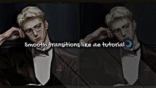 BADASS/WARPY STYLE transitions like ae tutorial / alight motion~♡ #19