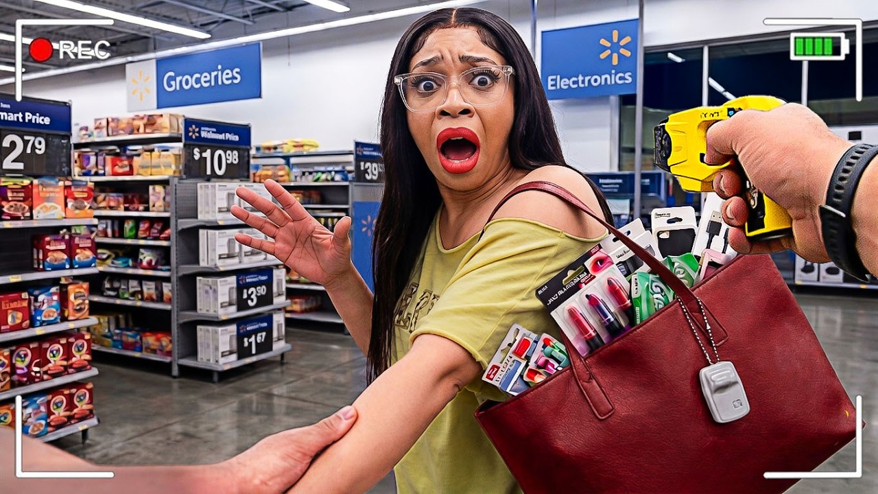Cops Surprise the Hell Out of Shoplifters Secretly Stealing - YouTube