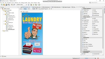 APLIKASI LAUNDRY  DENGAN JAVA NETBEANS - ADI NOVA S. XII RPL 1
