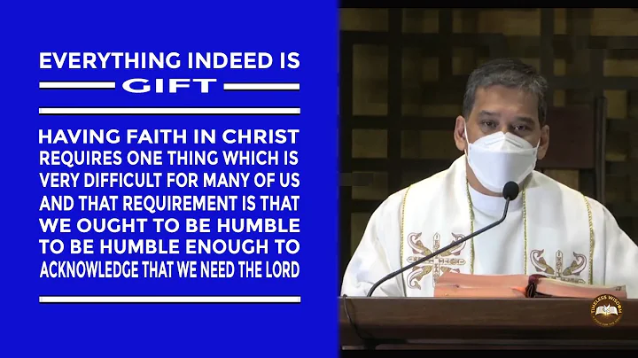 Timeless Wisdom | Homily | Everything is Gift | Memorial of St. Scholastica | Fr Weyms Sanchez SJ