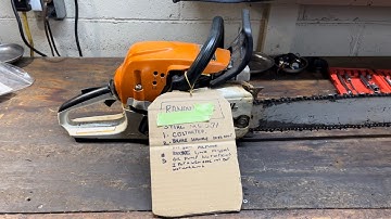 Stihl MS271 “No Start”. Fixed