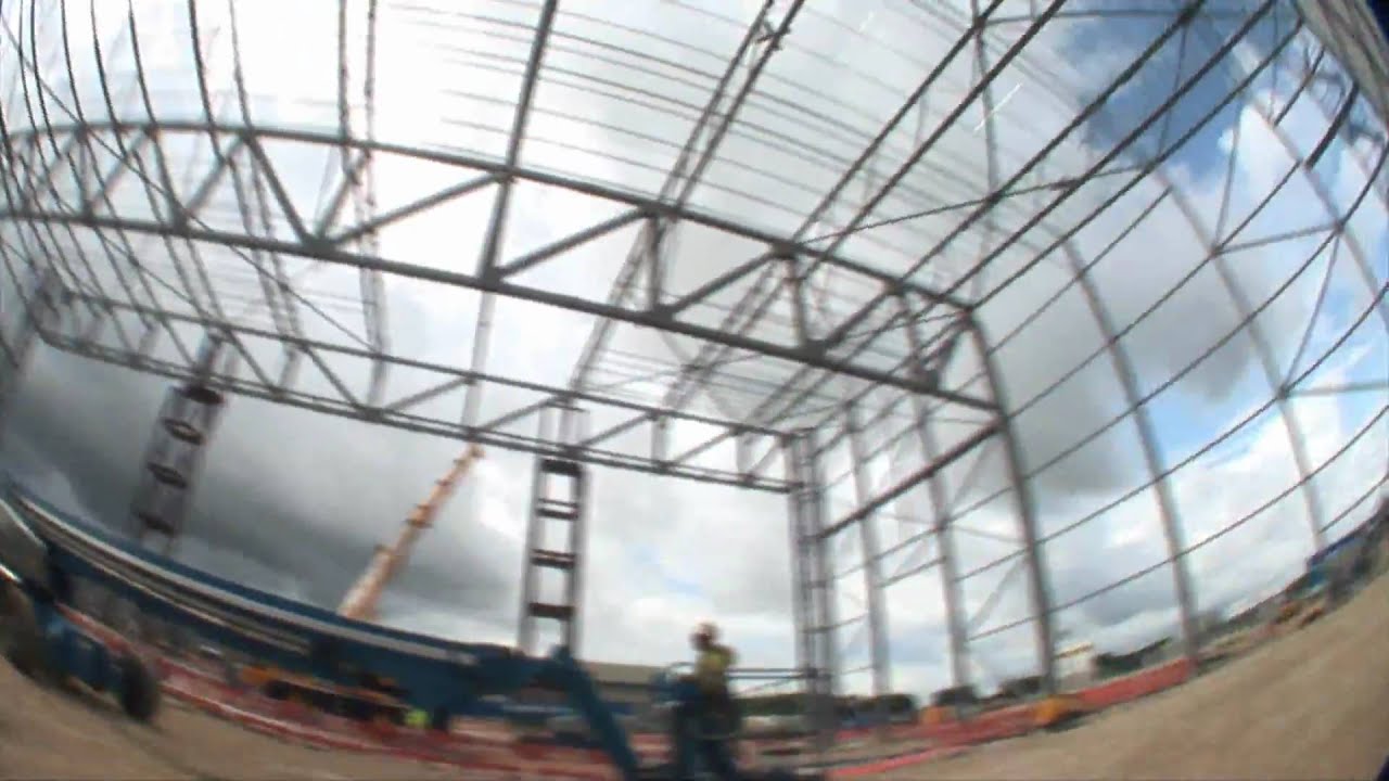 A timelapse film of the development of the AirTanker Services site via webcam 1