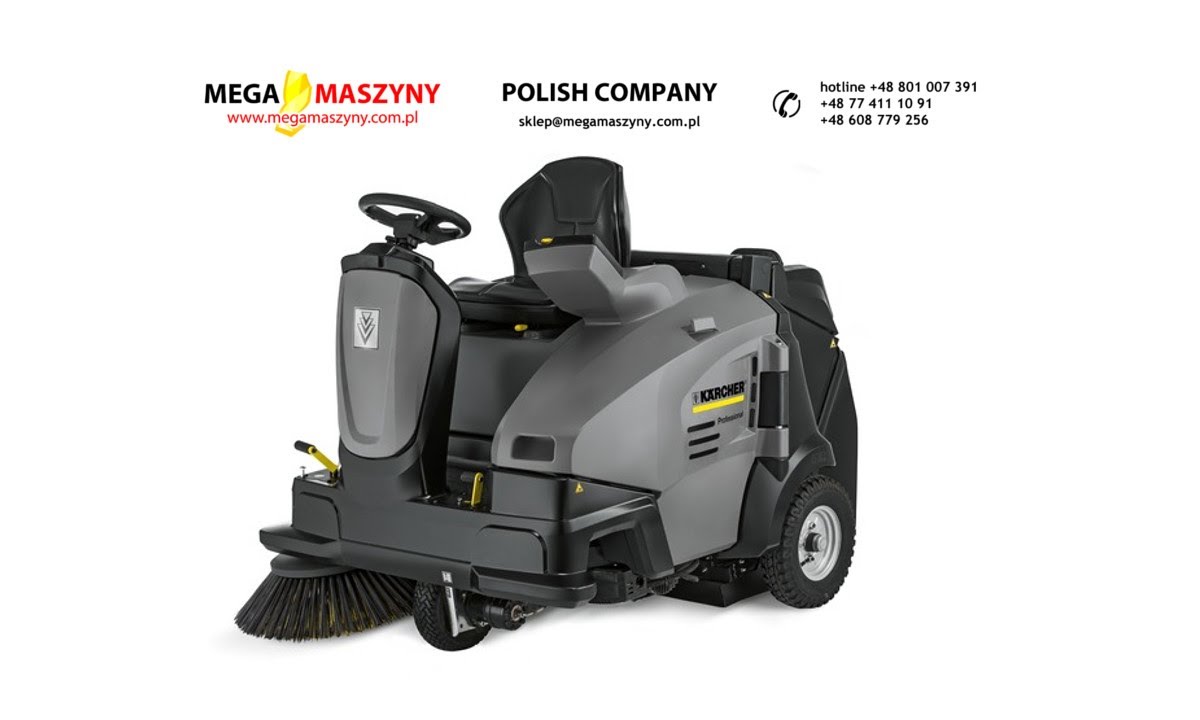 Zamiatarka KARCHER KM 105/100 R YouTube