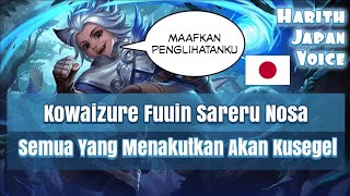 Harith Japanese Voice and Quotes Mobile Legends dan Artinya