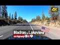 USA Road Trip - Madras OR to Lakeview OR in 4K