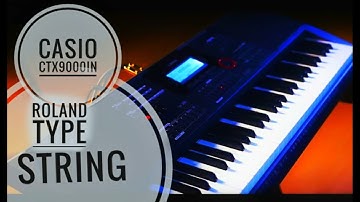 NAGIN TUNE |GARBA MUSIC  |CASIO CTX9000IN |FREE STRING EDIT TONE |ROLAND TYPE|
