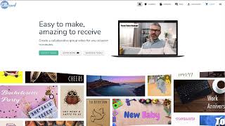 Learn how to set up, share, and send a group video