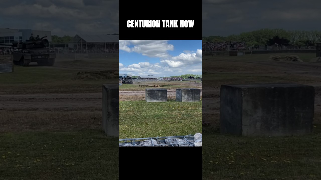 Centurion tank then vs now… 