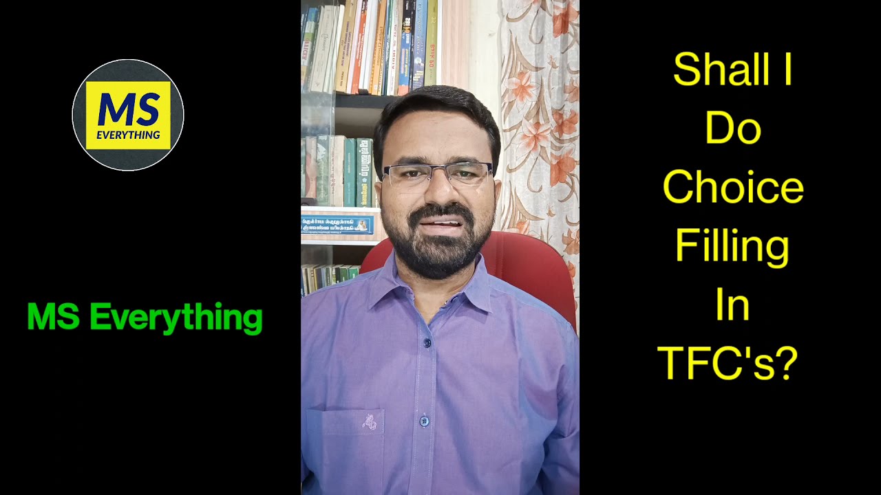 TNEA 2021 | Shall we do Choice Filling in TFC? | TFC | Choice Filling | Initial Payment |Choice List