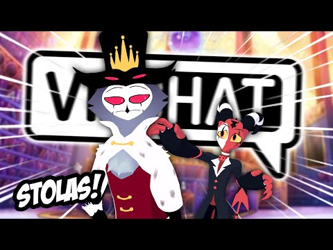 STOLAS BREAKS UP WITH BLITZO IN VRCHAT! | Funny VRChat Moments (Helluva Boss)