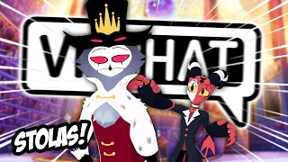 STOLAS BREAKS UP WITH BLITZO IN VRCHAT! | Funny VRChat Moments (Helluva Boss)