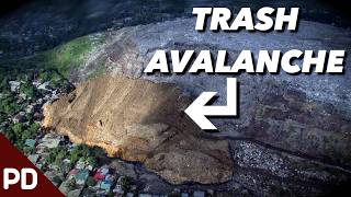 Avalanche of Trash Buries Houses and Illegal Slums In Seconds  | Plainly Difficult