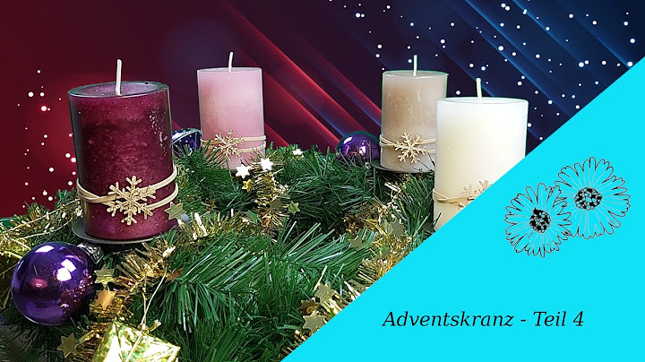 Was bedeutet die 3 Kerze am Adventskranz?