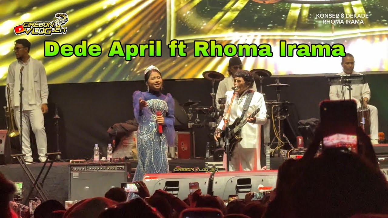 Rhoma Irama ft Dede April - Dasi dan Gincu | Konser 8 Dekade Rhoma Irama Cirebon