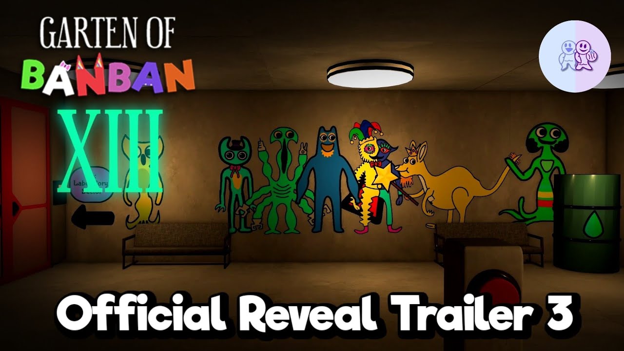 Garten of Banban 13 - Official Reveal Trailer 3 - YouTube