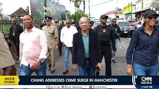 Chang Addresses Crime Surge in Manchester | @CVMTVNews