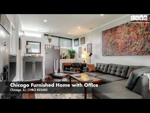 Chicago Furnished Home with Home Office | CHBO Furnished Rentals