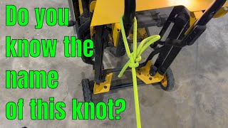 Speir Knot (Modified) - Quick release fixed loop knot