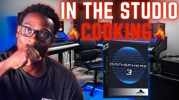 MAKING A BEAT USING OMNISPHERE 3 SOUND! #spectrasonics  #omnisphere3 #musicproducer #studiosession