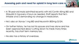 Treating Opioid Use Disorder in Nursing Facilities