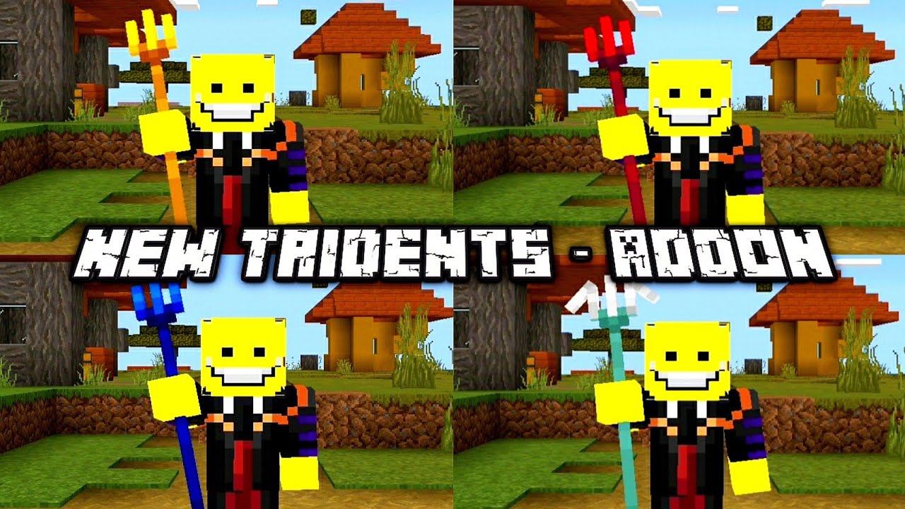 New Tridents - Addon (Minecraft Showcase) - YouTube