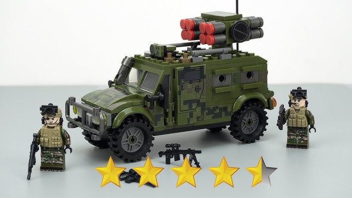 Lego Military: ZBD-04 Infantry Fighting Vehicle Brick Set Unbox