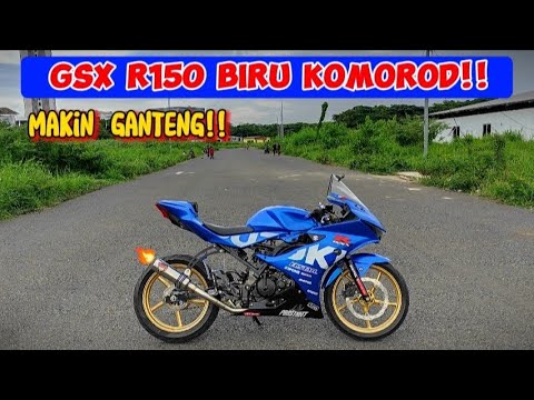 🔴part 2 || MAKIN GANTENG!!! REVIEW PART MODIF SUZUKI GSX R150 BIRU ...