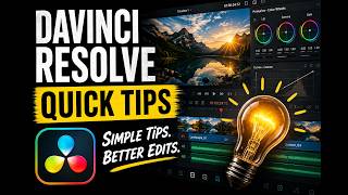 Quick Tip⎜DaVinci Resolve⎜How to use TRIM 