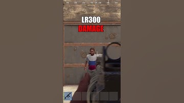 LR300 RUST DAMAGE №22 шорт #shorts #gaming #rust