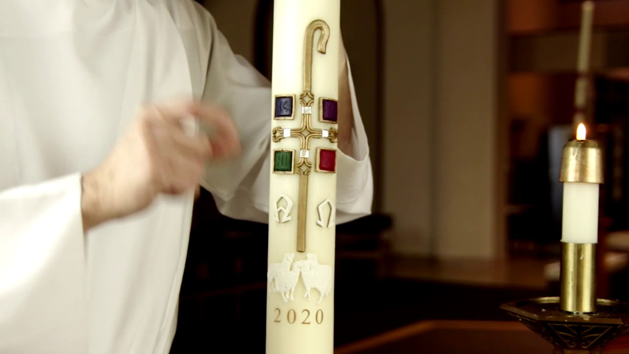 Paschal Candle Blessing YouTube Paschal Candle Blessing YouTube