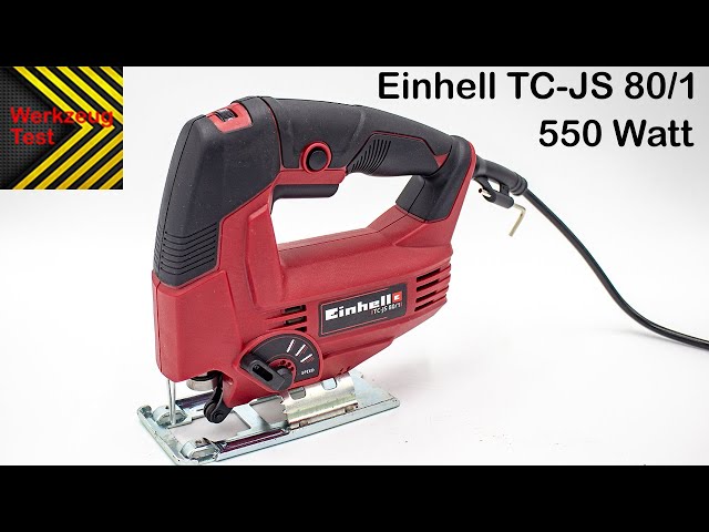 Werkzeug Test - Stichsäge Einhell TC-JS80/1 - YouTube