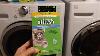 affresh washer machine cleaner review