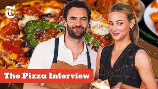 Lili Reinhart and Tom Bateman: The Pizza Interview | NYT Cooking screenshot 2