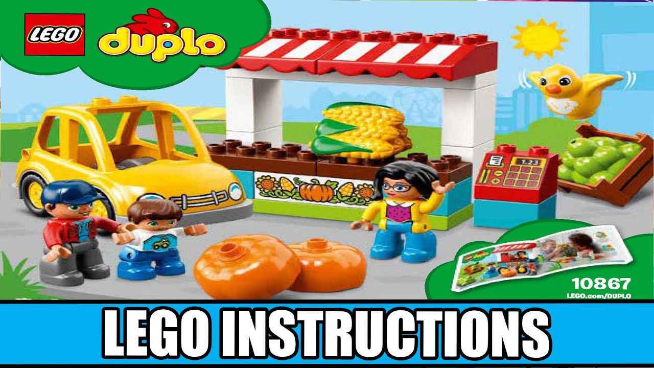 LEGO Instructions Duplo 10867 Farmers' Market