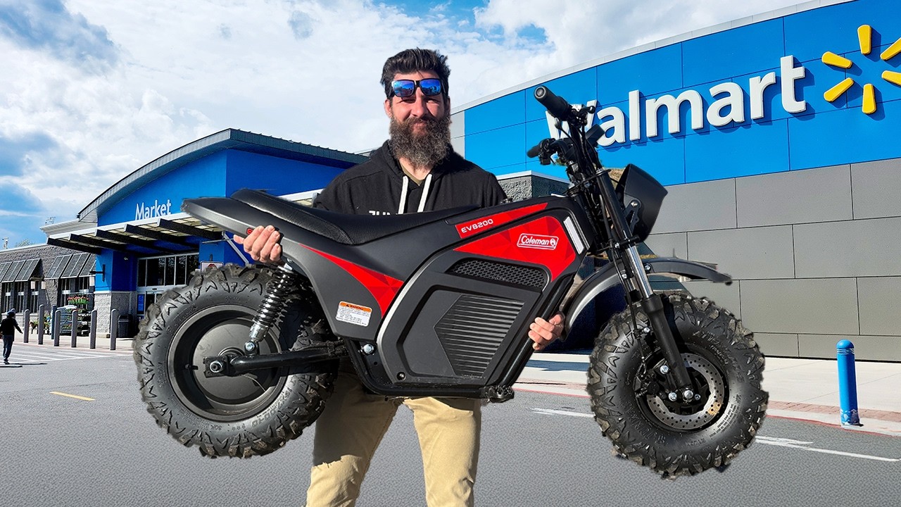 I Bought the Cheapest Mini Bike from Wal Mart