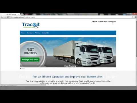 TracQit Vehicle Tracking: Client Login