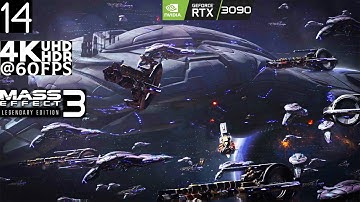 QUARIANS, GETH, DREADNOUGHT & RANNOCH | MASS EFFECT 3 LEGENDARY EDITION WALKTHROUGH PART 14 | 4K HDR