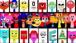 🛑 My Sprunki OC ALL Phases Incredibox Compilation COMPLETE in real ❤️ #incredibox #sprunkioc