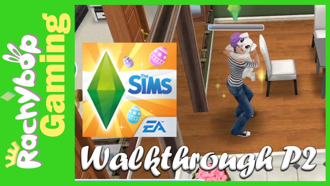 The Sims Freeplay Chocolate Egg Chase Quest Walkthrough Easter 2016