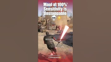 Maul at 100% sensitivity is unstoppable 💀⚡ #battlefront2 #battlefront2clips #starwars #battlefront3