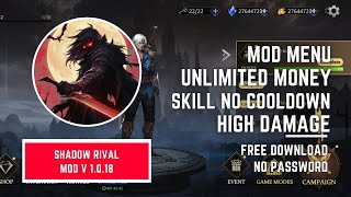 Shadow Rival 1.0.18 Mod Menu - Free Download No Password