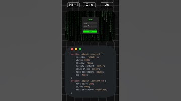 HTML, CSS & JS🤩  #html #websitedesignerwebsitedesign #yazılım #javascript #kground #vscode #shorts