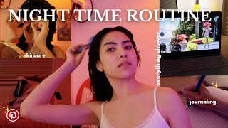 my productive & cozy NIGHT ROUTINE  skincare, healthy habits, favorite hobbies to do at night