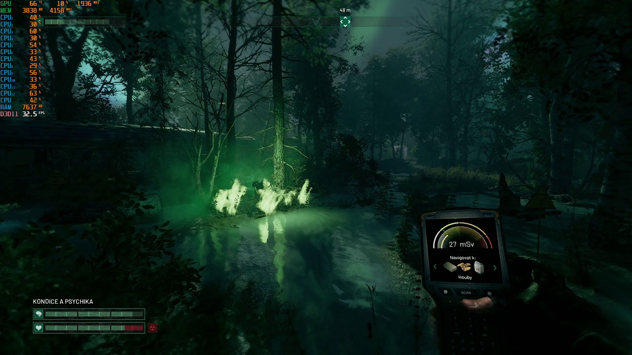 Chernobylite CZ gameplay GTX 1070 8GB Xeon X5650 OC 4.2GHz