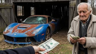 I Bought Ferrari LaFerrari for ONLY $300! GrandPa Sold His Abandoned Supercar