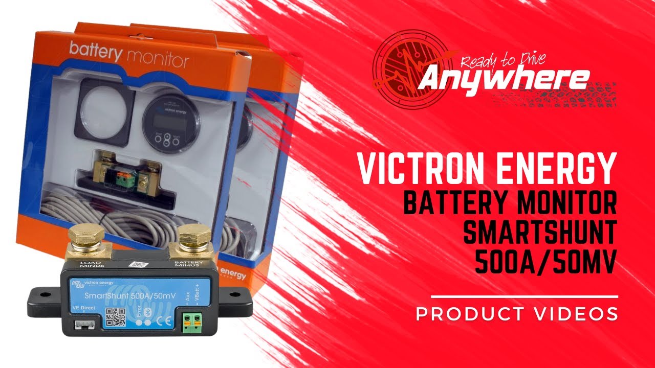 Victron Energy BMV Battery Monitor & Smartshunt Product Video 