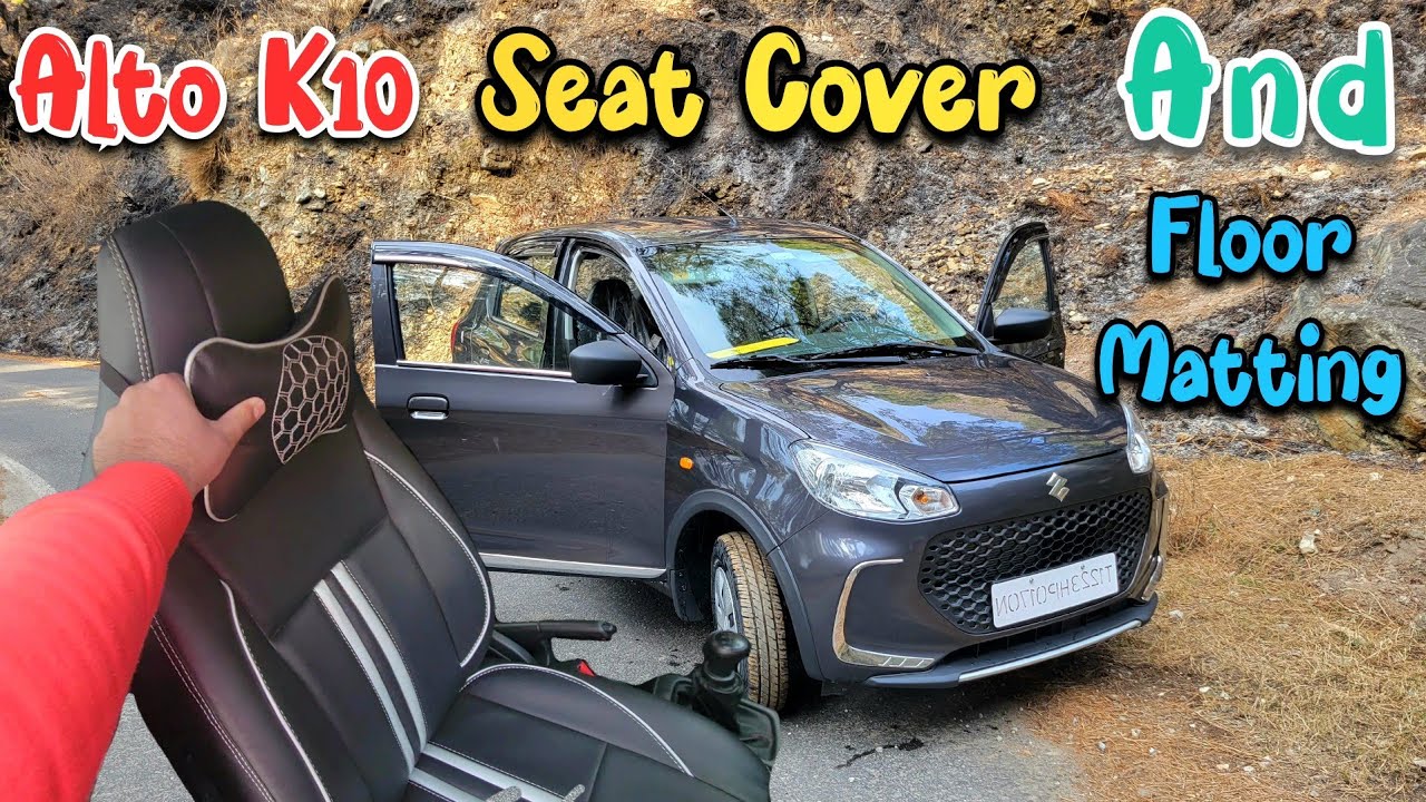 Alto K10 Seat Cover And Waterproof Flooring YouTube