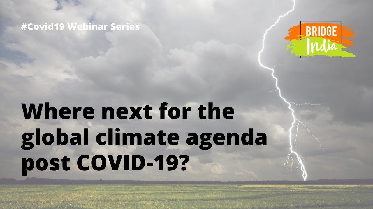Where next for the global climate agenda post COVID-19?