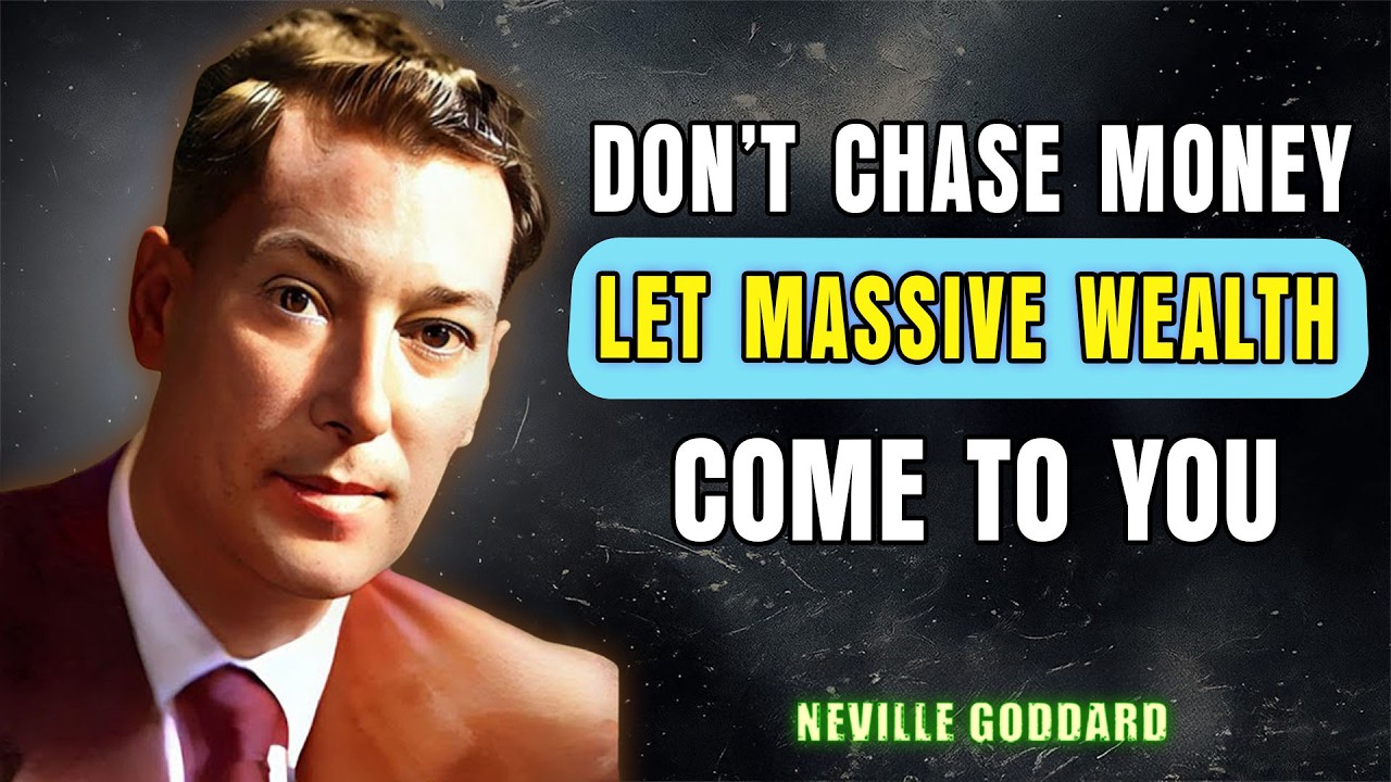 Don’t Chase Money — Let Massive Wealth Come to You Naturally | Neville Goddard